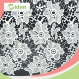 Factory Direct Sale 100 % Milky Polyester Chemical Lace Fabric