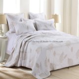 Cotton Embroidered Quilt in Natural (DO6044)