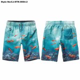 Custom Quick Dry Colorful 100% Polyester Beach Short Pants Men Swim Shorts