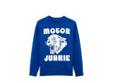 Tiger Print Blue Sweatshirt