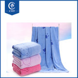 Cotton Fabric Dobby High Quality Bath Towels for Home Textiles