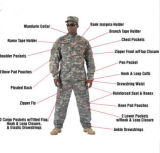 High Quality Military Clothesof Security Guard Uniform for Men (LL-S10)