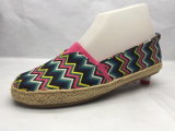 Summer Style Canvas Shoe Flat Espadrilles (23LG1705)