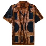 Wholesale Casual Custom Printed Hawaiian Short Sleeve Shirt for Men