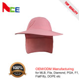 Outdoor Leisure UV Protection Cotton Fisherman Bucket Hats with Mosquito Net
