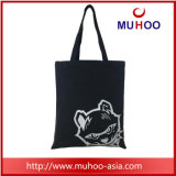 Classical Black Tote Handbag Canvas/Cotton Shopping Bag