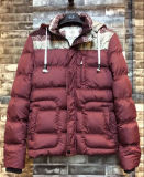 New Coming Red Hoody Coat Padded Jacket Winter Outdoor Wear Jacket
