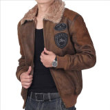 Warm Apparel Leather Jacket for Man's Clothes
