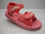 Sweet PU Free Sport Sandals Shoes for Children Girl (22bl22)