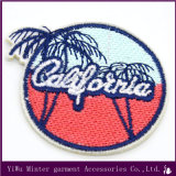 Hot Embroidered Iron on Patch Badge Embroidered Fabric