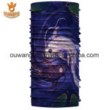 Ouwang Custom Multifunctional Bandana with Fish Printed