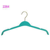 2017 New Arrival Plastic Green Wholesale Customised Hangers for Shirt