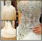 2017 Dazzling Beaded Bridal Wedding Dresses PLD3206