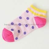 Hot Popular Wave Patten Cute Baby Anti-Slip Dress Sock