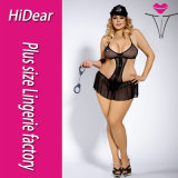 Plus Size Women Sexy Halloween Police Costumes with Carnival Dress Hat Badage