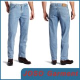 Men's Rugged Style Denim Jeans Denim Jean Trousers (JC3094)