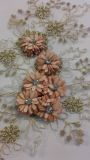 New Garment Accessories Embroidery Flower with Pearl Ym-49