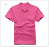 Rose Red Simple Design Custom Polo T Shirt