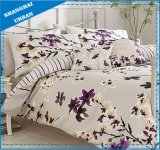 Floral Painting Design Microfiber Duvet Cover Bed Linen