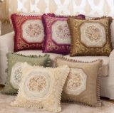 European Classic Puff Jacquard Decorative Pillow Cover Cushion (DPF107139)