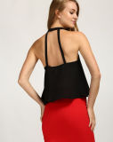 Sexy Plain Chiffon Women Tank Tops Wholesale with Your Own Designs