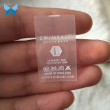 Transparent Soft Printing Matt TPU Clothing Care Label for Swimwear