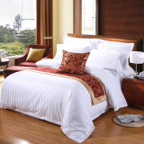 Supply Luxury Jacquard Cotton Stripe Satin Bedding Duvet Cover Set