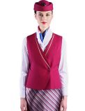Woolen Three-Piece Stewardess Uniforms for Spring Summer and Autumn