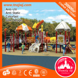 Commercial Amusement Park Kids Playground Plastic Slides