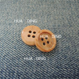 4-Hole High Quality Plastic Sewing Button for Garment (HD2015-16)