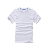 2017 Wholesale White Blank 100% Cotton T Shirts for Men
