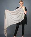 Alashan Worsted Cashmere Scarf with Soft/Luxurious Texture