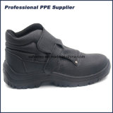 No Lace PU Injection Waterproof Industrial Safety Footwear