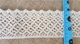 Wide Thick Cotton Crochet Lace for Table Cloth Curtain Hometextiles