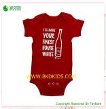 2017 New Design Baby Garment Envelope Neck Baby Clothing Onesie