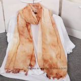 New Collection Fashion Tie-Dyed Viscose Shawl for Women (HP04)