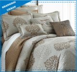 Brown Vintage Theme 7PCS Microfiber Comforter Bed Linen