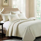 Cotton Patchwork Quilt Hotel Bedspread Jacquard Comforter Set