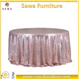 Sequin Hot Sale Polyester Fabric Painting Table Cloth