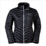 2015 Ladies Pongee Shell Lightwight Insulated Thermoball Down Jacket