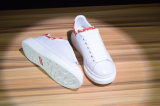 Supreme X Alexander Mcqueen Fashion Leather Sneakers Sport Breathable Casual Running White Shoes 35-44