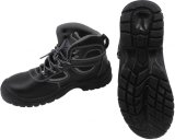 Labor Protection Industrial Middle Cut PU Sole Safety Shoes