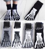 Bone Patten Fashion Design Five Toe Sock