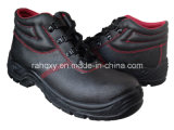 Fur Lining and Red Stitching MID-Cut Safety Shoes (HQ05031)