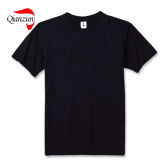 Cotton Black Blank T-Shirts 100%Cotton Fabric