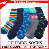 Wholesale Colorful Cotton Socks with All Kind of Patterned Custom