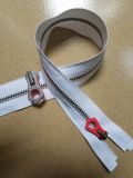 Metal Zipper with Double Zipper Puller/Antic-Silver/Top Quality