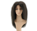 Virgin Human Hair Full Lace Wig with Baby Hair (Kinky Straight)