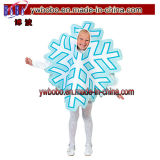 Party Supply Halloween Carnival Accessories Snowflake Child Costume (CH8031)