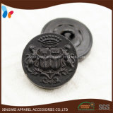 Custom Leather Shank Button with Embossed Logo